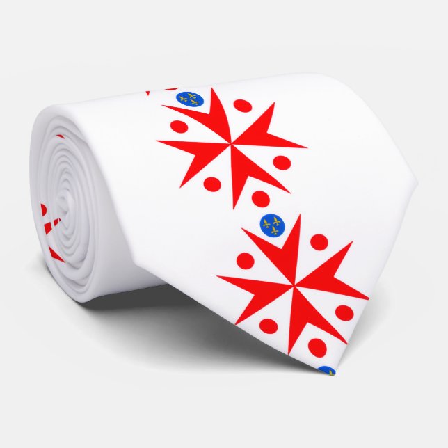 Gravata Banner of the Navy Tuscany Medici (Rolled)