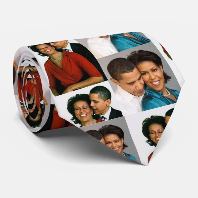 GRAVATA BARACK E MICHELLE OBAMA (Rolled)