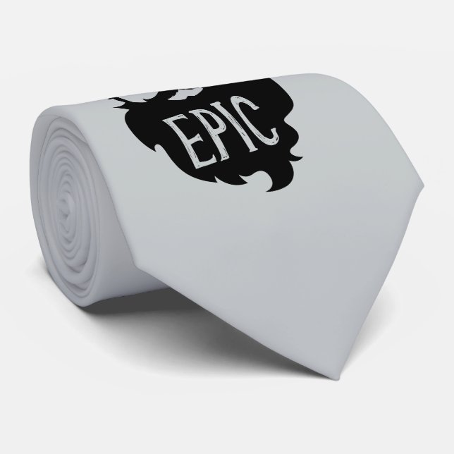 Gravata Barba épico da eliminatória do hóquei (Rolled)