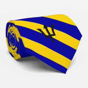Gravata Barbados Flag Neck Tie