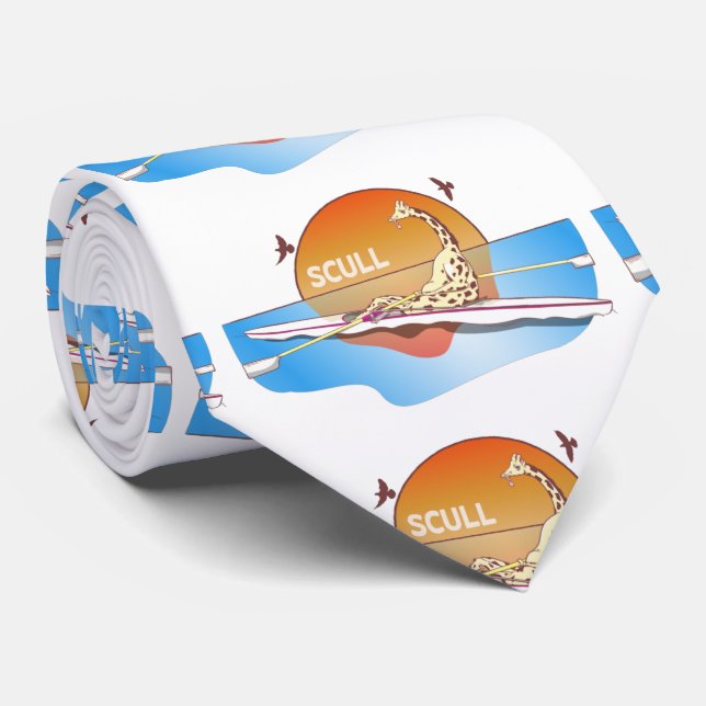 Gravata Barco-Solteiro girafa (Rolled)