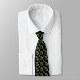 Gravata Barrel Cactus Neck Tie