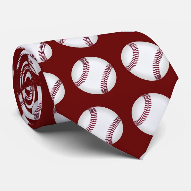 Gravata Baseball (Rolled)