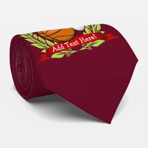 Gravata Basquetebol do estilo do Natal