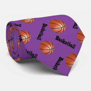 Gravata Basquetebol roxo do fundo 2% pipe% do esporte