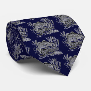 Gravata Bass de Boca Largemouth