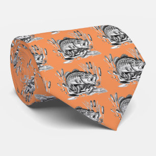 Gravata Bass de Boca Largemouth