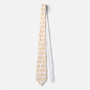 Gravata Bat Orange Inv The MUSEUM Zazzle Gifts