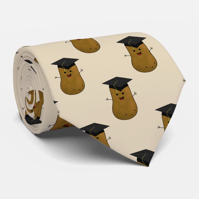 Gravata Batata Graduada na Escola (Rolled)
