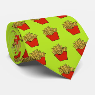 Gravata Batatas fritas design