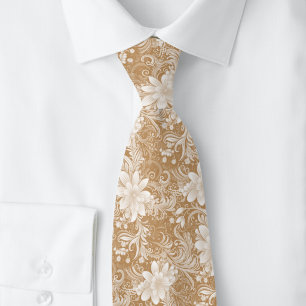 Gravata Batik Floral