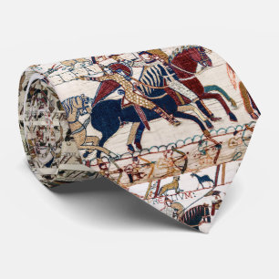 GRAVATA BAYEUX TAPESTRY 1066 KNIGHTS E ARQUIVOS NORMANOS