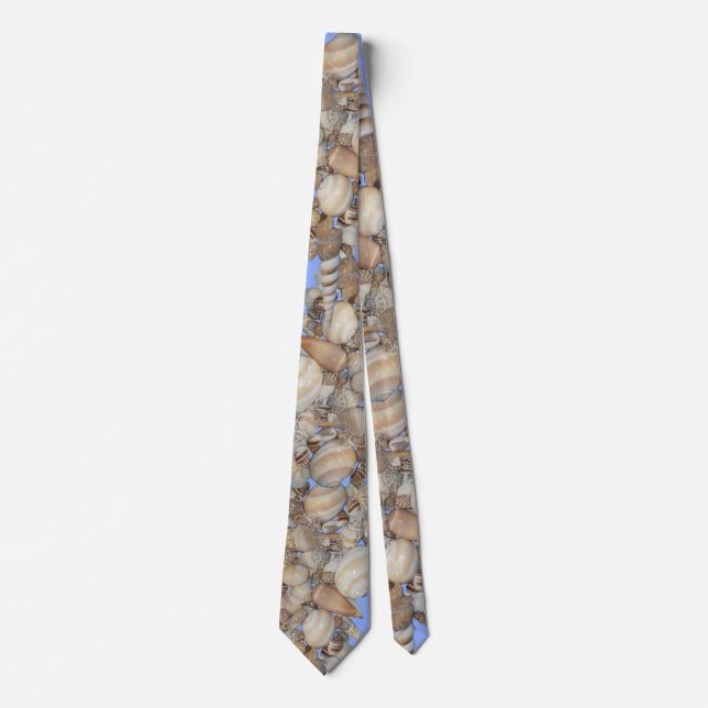 Gravata Beachcomber no coração Necktie (Frente)