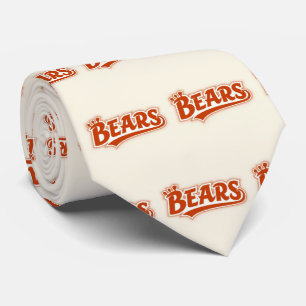 Gravata Bears Sports Team Necktie