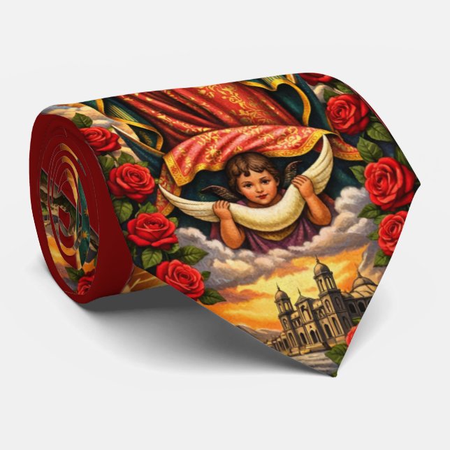 GRAVATA BEAUTIFUL GUADALUPE (Rolled)