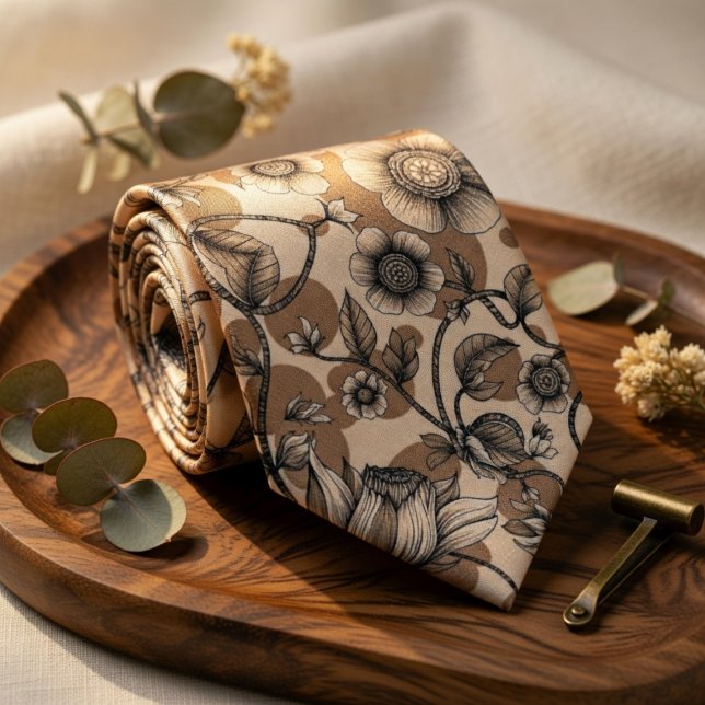 Gravata Beige Brown (Criador carregado)