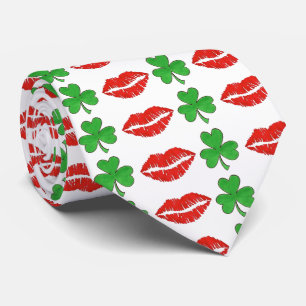 Gravata Beije-me, sou Rua irlandesa, Lábios de Shamrock do