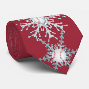 Gravata Beisebol de Natal