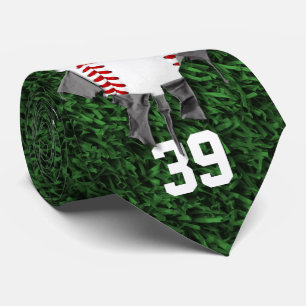 Gravata Beisebol Despedaçado (personalizado)