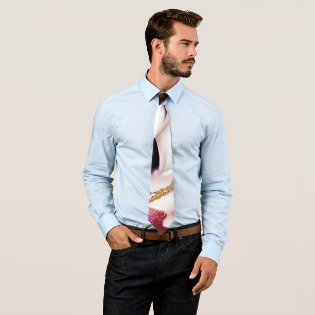 Gravata Bela garota japonesa fantasia gótica triptych (In Situ)