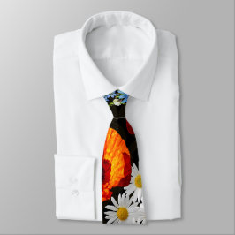 Gravata Bela Poppy Floral