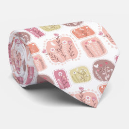 Gravata Belo colar de ninho de borboleta Floral