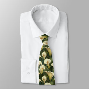 Gravata Belos Presentes Para Marido Calla Lilies Flor