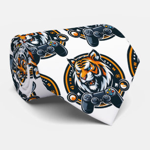 Gravata Bengala Tigre Gamer