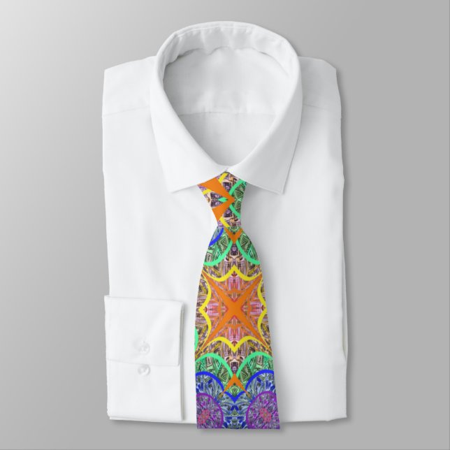 Gravata Berry Boho Rhombus Neck Tie (Amarrado)