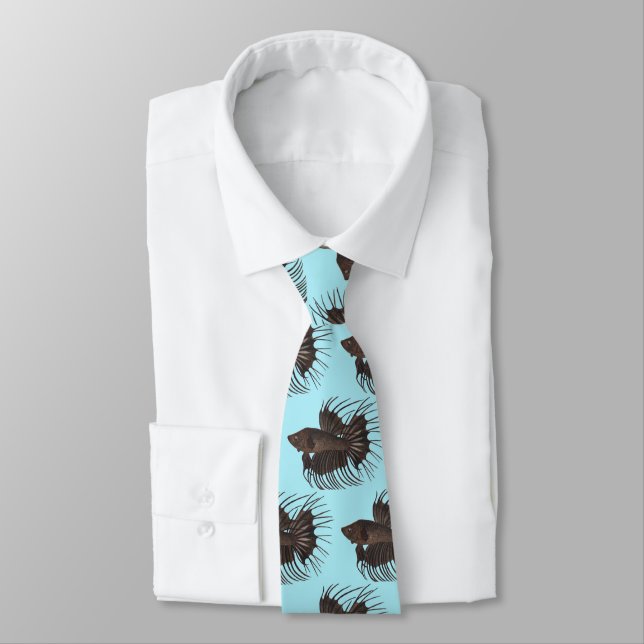 Gravata Betta Fish Neck Tie (Amarrado)