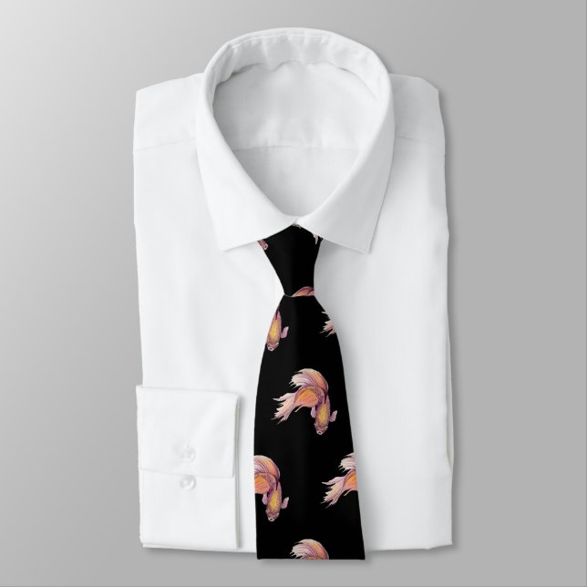 Gravata Betta Fish Neck Tie (Amarrado)