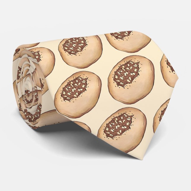 Gravata Bialy Jewish Bakery Onion Bread Polônia Comida Pol (Rolled)