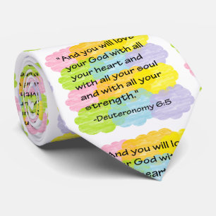 Gravata Bíblia bíblica Torah Neck Tie