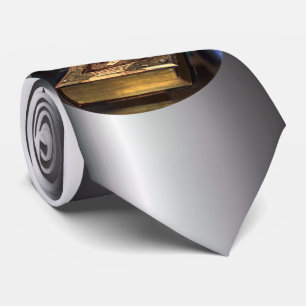 Gravata Bíblia Cristã Antiquada