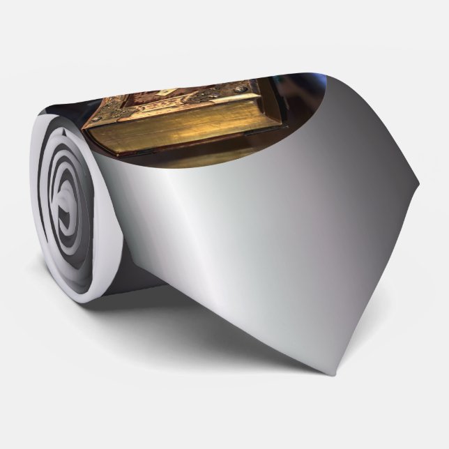 Gravata Bíblia Cristã Antiquada (Rolled)