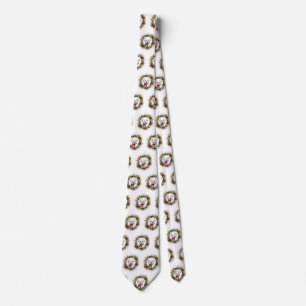 Gravata Bichon Frise Wreath Festivo Pup