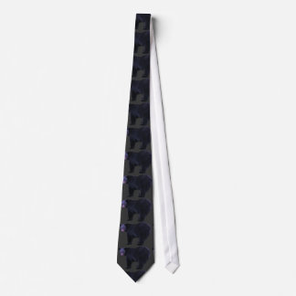 Gravata Black Bear Wildlife Tie
