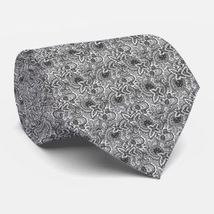 Gravata Black Paisley Tie