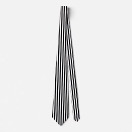 Gravata Black Pinstripe Tie
