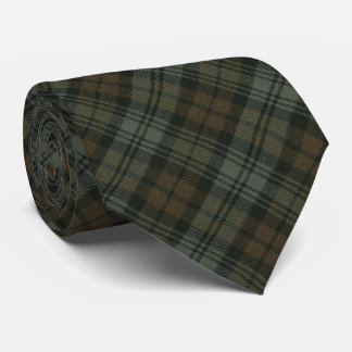 Gravata Black Watch Weathered Original Scottish Tartan