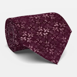 Gravata Blackberry Wine Pattern 