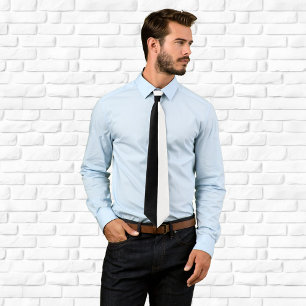 Gravata Bloco de cores preto e branco