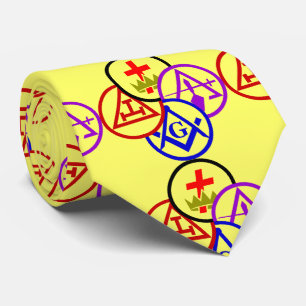 Gravata Bloco Maçônico