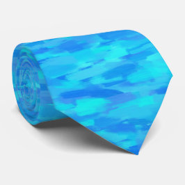 Gravata Blue Abstract Pattern