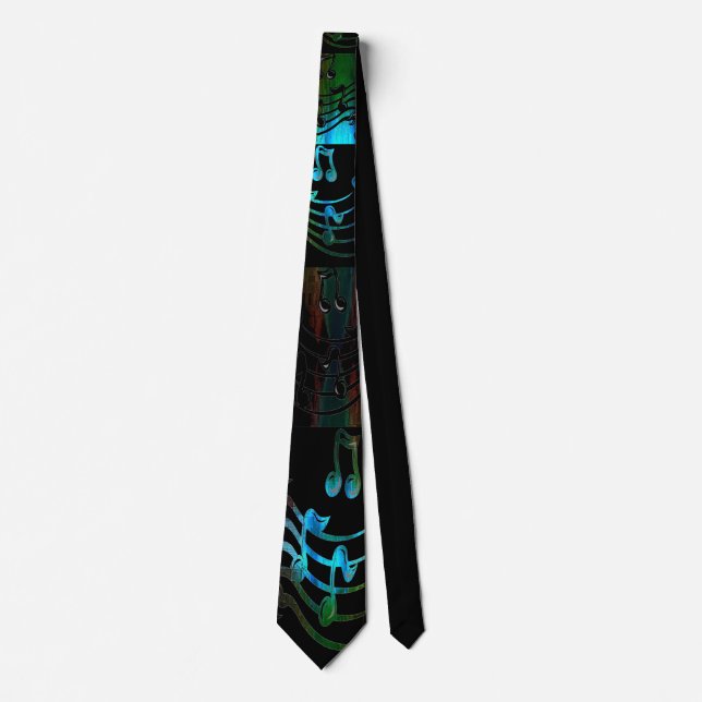 Gravata Blue dancing Music Tie (Frente)