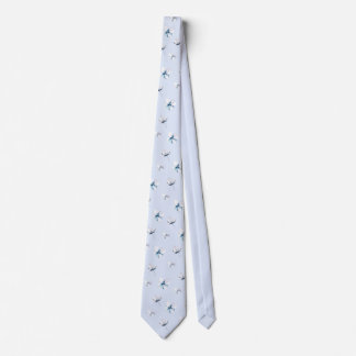 Gravata Blue Hydrangea Floral Tie