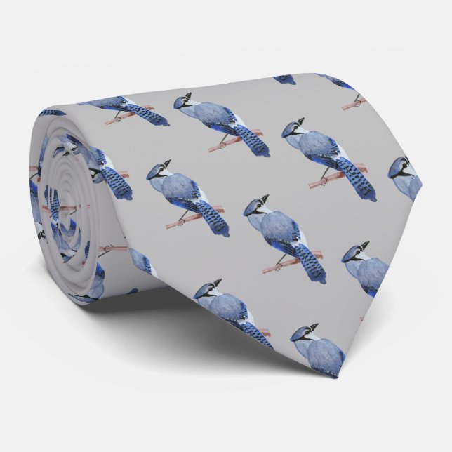 Gravata Blue Jay (Rolled)