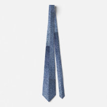Blue Jean Neck Tie