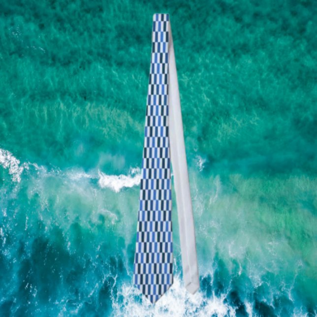 Gravata Blue Line Flow (Criador carregado)