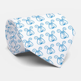 Gravata Blue Lyre
